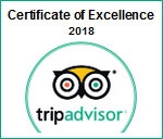 TripAdvisor Certificate of Excellence